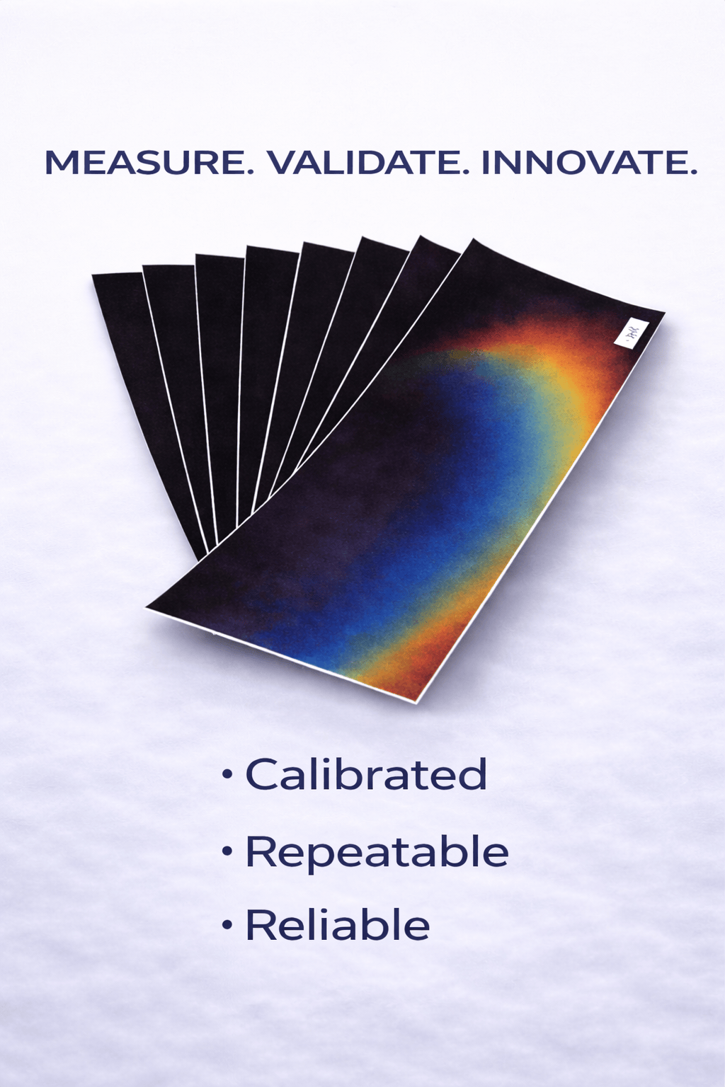 SFXC Liquid Crystal Sheets SFXC Liquid Crystal Sheet R&D Evaluation Pack – 7 Calibrated Temperature Ranges