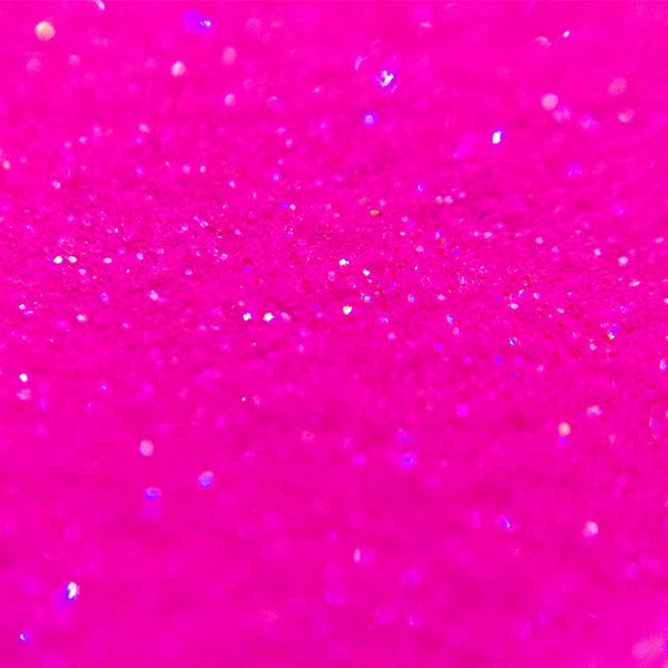 Fluorescent Neon Sexy Pink Glitter