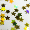 SFXC Glitter Holographic Gold Star Chunky Glitter