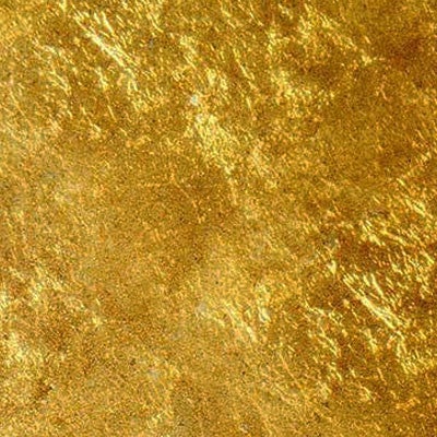 Transferts de feuilles d'or 22 carats - 12 feuilles