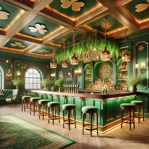 St Patrick's Day colour-changing magic with thermochromic and hydrochromic materials by SFXC