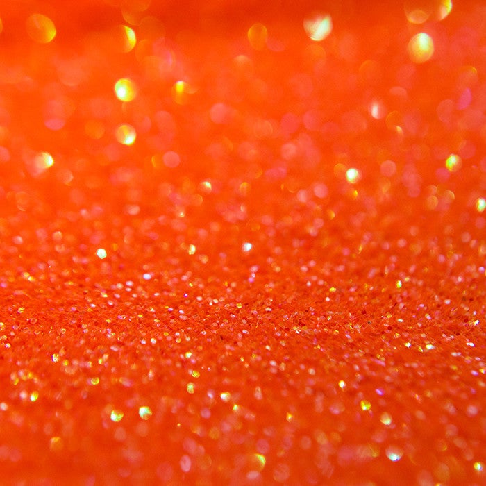 SFXC Glitter Fluorescent Neon Orange Glitter