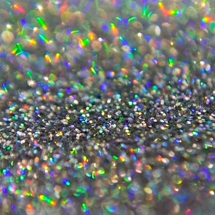 Silver Holographic Rainbow Glitter