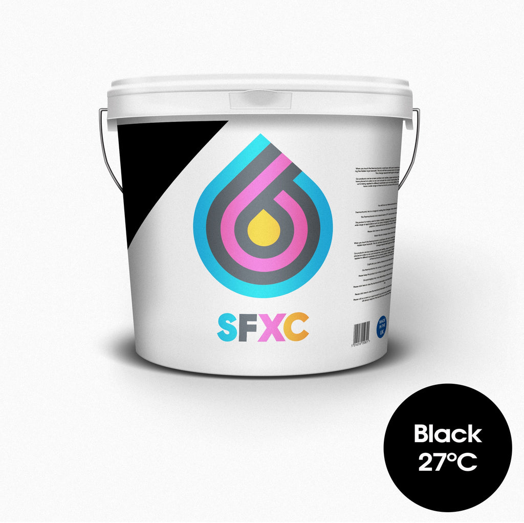 Thermochromic Screen Printing Paste Black 27°C – SFXC